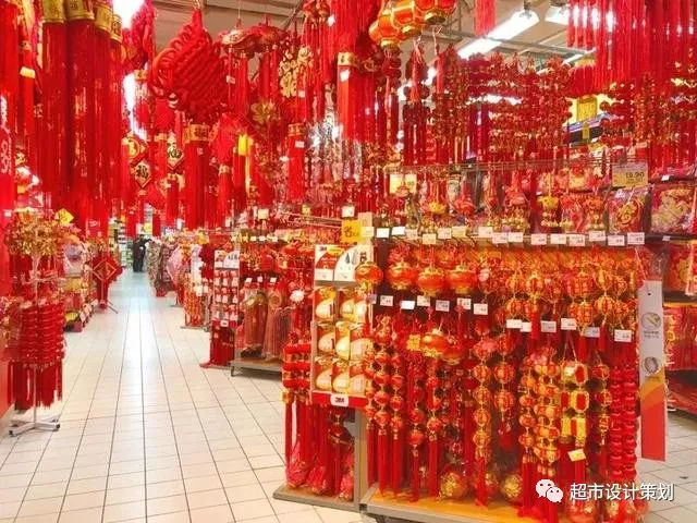 红红火火才叫过大年！家乐福沃尔玛2019年春节年货陈列！