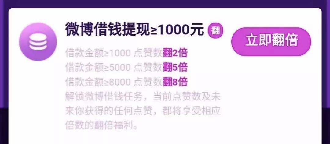 微博借钱绑上粉丝经济？为爱豆打榜，借款8000点赞数翻8倍...