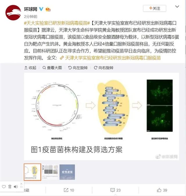 新冠病毒疫苗研制成功！？又一支股票涨起来了